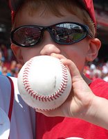 Brayden and his baseball