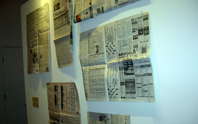 Newsprint layout